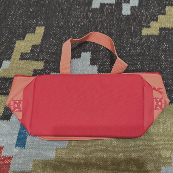 TRADER JOE's 2025 Mini Insulated Reusable Tote Bag, Peach/Coral - Picture 14 of 16